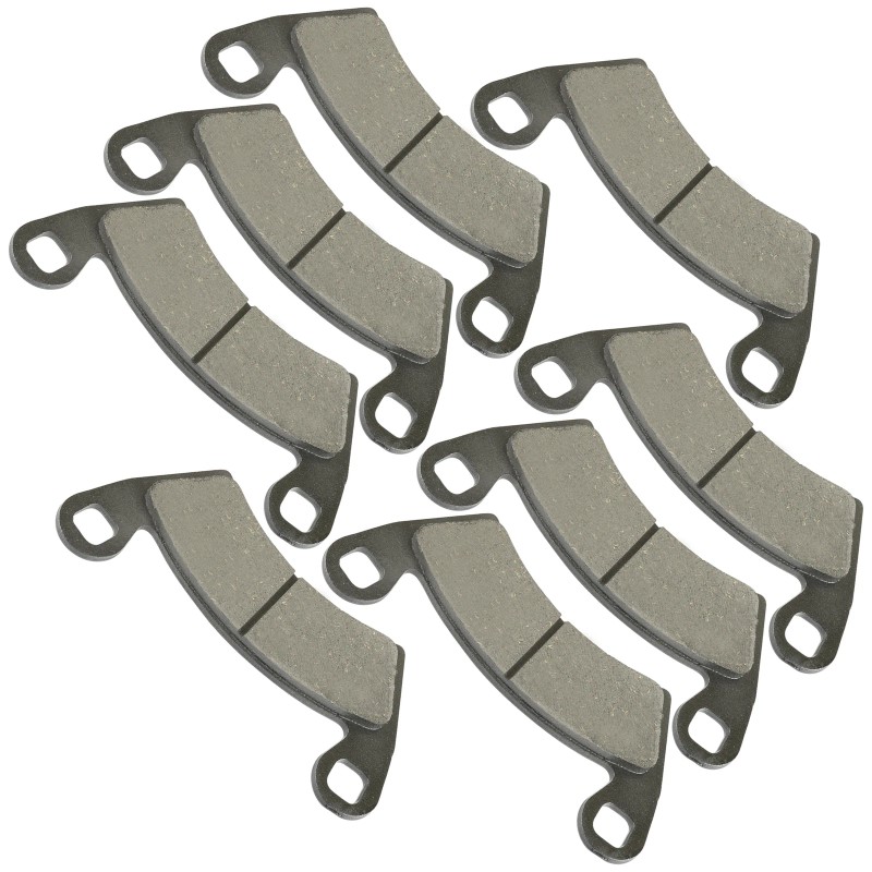 Caltric Front Rear Brake Pads for Polaris Ranger Crew 700
