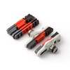 Clarks Elite Road Brake Pads, Lightweight Holder & Triple Compound