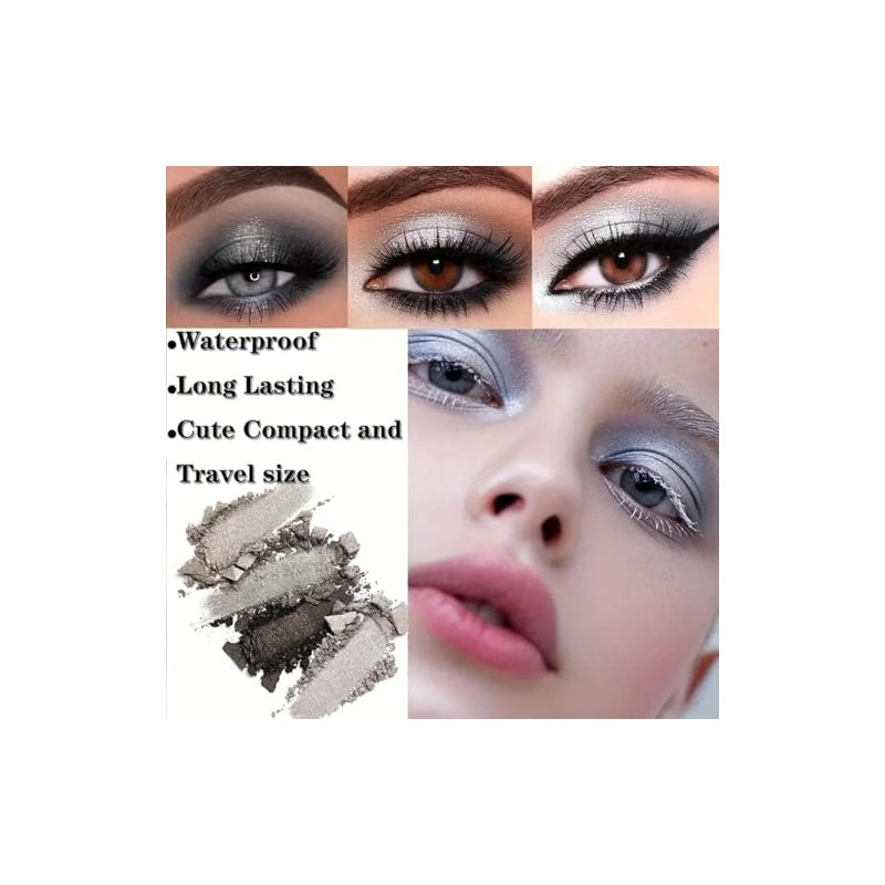 Paletas de Sombras de Ojos 9 Coloridas Maquillaje de Halloween