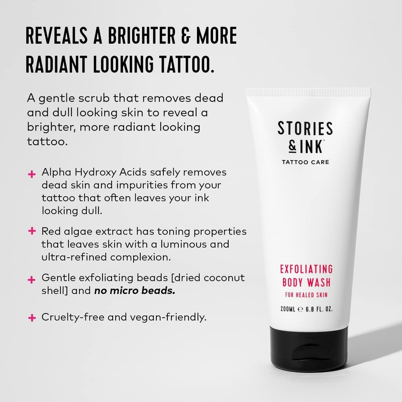 Stories & Ink Tattoo Care, The AM & PM Set
