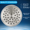 Nuodan High Pressure Shower Head - Powerful Bathroom Pressure Boosting