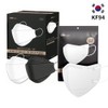 Straight Breath Mask Barosum KF94 yellow dust prevention mask three-dimensional