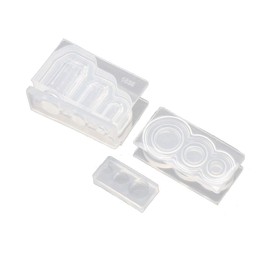 3D Mini Jam Bottle DIY Silicone Resin Casting Molds Water Jar Epoxy Resin Molds Pendant Jewelry Making Mould DIY Home Decoration