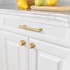 Amerdeco 10 Pack Champagne Bronze Cabinet Pulls, 3.75 Inch(96mm) Hole