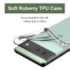 Unov Case Compatible with Pixel 6a Case Clear Transparent Slim