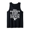 Blacksmith Art For Men Women Forging Tools Blacksmithing Tank Top