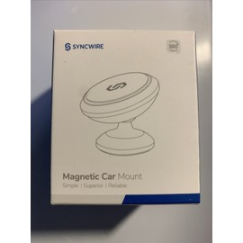 Syncwire Magnetic Phone Car Holder/Mount For Dashboard Black Strong Magnet.