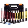 Facoow Magnetic Nut Driver Set for Impact Drill, 19 Pcs