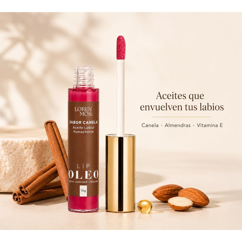 LIP OLEO Canela 10 g – Aceite Labial Transparente con