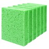 Cellulose Sponges, Large Size 4" x 6" - Heavy Duty