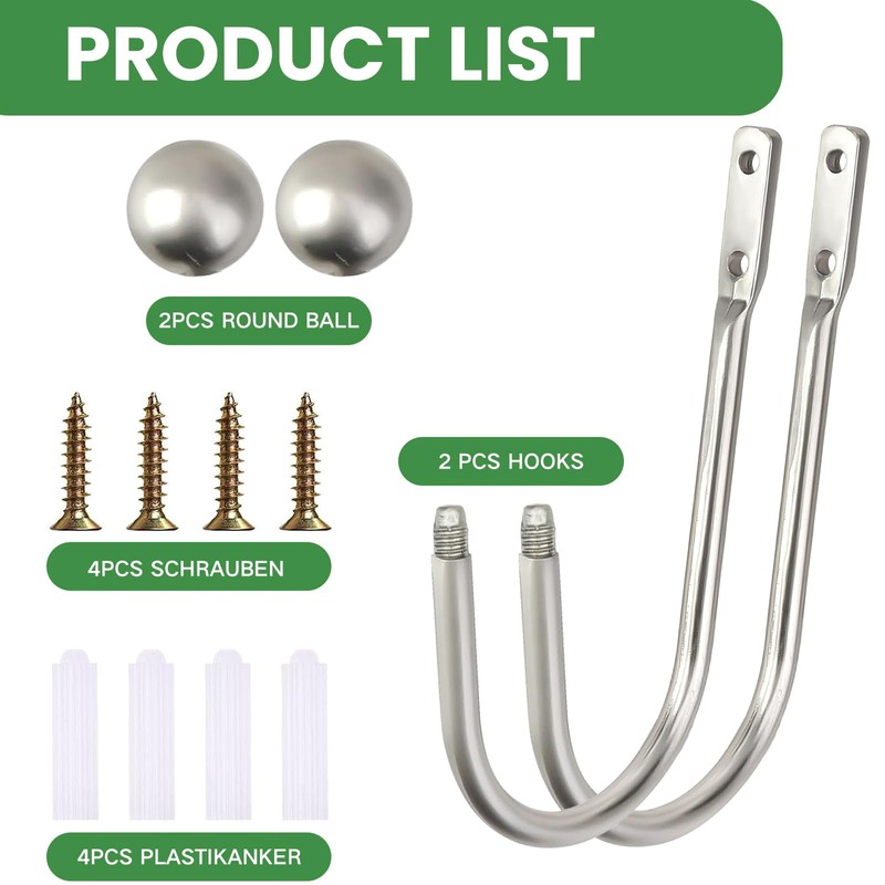 Metal Curtain Tie Backs,Silver Curtain Holdbacks,2 Pieces Curtain Tie Backs