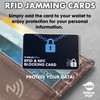 Ninja Pop RFID Blocking Cards - Set of 10 NFC