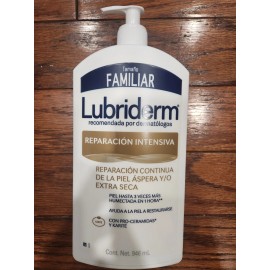LUBRIDERM INTENSIVE REPAIR LOTION 31.98 FL OZ MADE IN MEXICO 01/2026 946 ml.