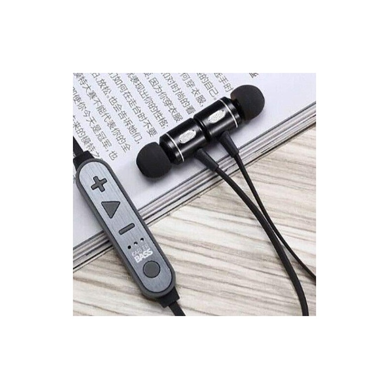 Sports Wireless Earphones Bass Bluetooth Headphones Headset Stereo Memory Card