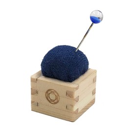 Cohana - Blue Masu Mini Pin Cushion with Pin - 1 Piece