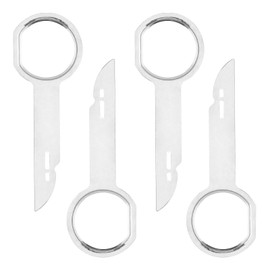 4 Pcs Car Radio Removal Tool,Radio Removal Tool Key,Car Radio Release Keys DIN Release Keys Set. ﻿