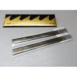 Pike 8/0 Jewelers Finest Saw Blades Jewelry Making Saw Frame Blade Swiss 144 PCS (E 2)