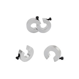 0XBIT Pack of 4 SBR16 Linear Rails Stop Rings, Linear Rail Stopper, Limit Fixer Ring with Oxidized Surface, Rail Stopper for Food Machines and Electronic Devices