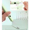 耳かき ライト 光る耳かき LEDライト付き耳かき USB充電式 光る耳かき ルーペ 耳掃除 、マルチスタイルの交換可能なイヤーチップ 耳掃除