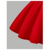 WDIRARA Girl's Bow Sleeveless A Line Mini Dress Ruched Ruffle