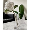 Small Acrylic Square Bud Vase, Shatterproof, High Transparency, Plastic Single