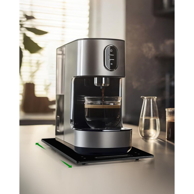 HAYVAN Acrylic Sliding Tray for Coffee Maker & Heavy Kitchen