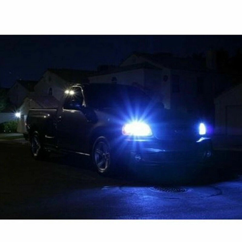 1-800 Radiator Ice Blue 8000k LED Headlight Kit Hi/Low Bulbs