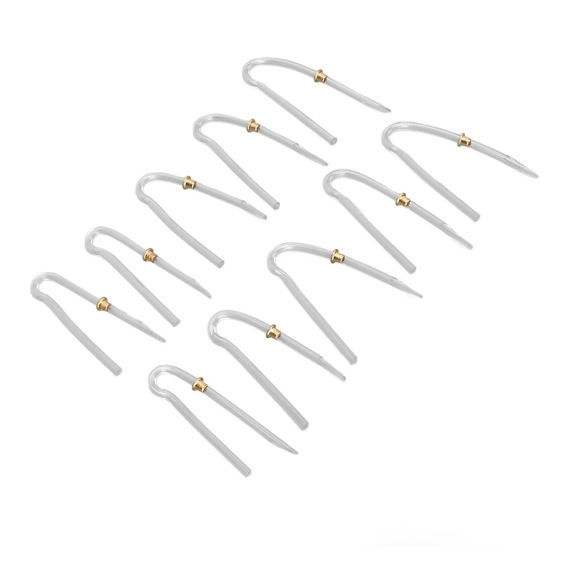 10pcs Preformed Earmold Hearing Aid Tubes Professional BTE Hearing Aid