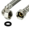 AWM stainless steel flex hose 1/2, 3/4, 1 Inch reinforced