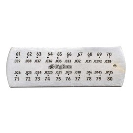 BIG HORN Horn 19878 61-80 Drill Gauge