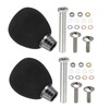 PATIKIL Fishing Reel Handle Knobs 2 Sets Lightweight EVA Fishing