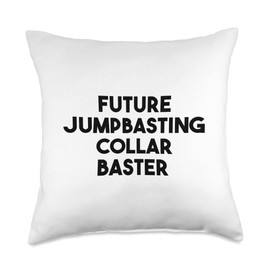 Future Jumpbasting Collar Baster Throw Pillow