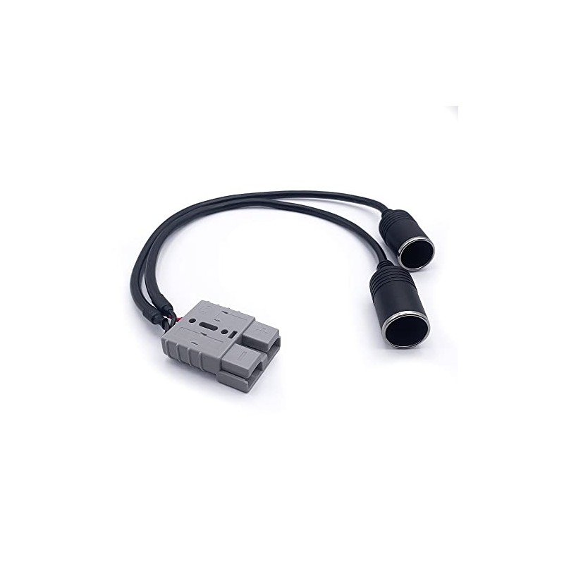 Offgridtec Anderson Adaptor to 2x 15A Sockets 20 cm