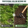 Handheld Hollow Weeding Hoe for Garden Care – Thickened Steel