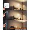 LEPOWER-TEC Bright Floor Lamp, Standing Lamp with Remote & Wall