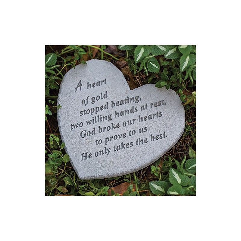 Kay Berry Great Thought Hearts A Heart of Gold Stone