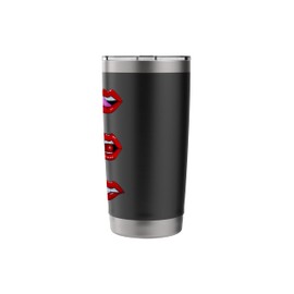 Lip Gloss Aesthetic Red Lips Summer Vibes Tinted Lip Love Stainless Steel Insulated Tumbler