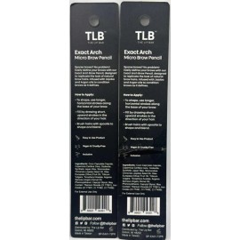 The Lip Bar 2PK the Lip Bar Exact Arch Micro Brow Pencil ~ MEDIUM BROWN ~ 0.04 OZ EACH ~ NEW