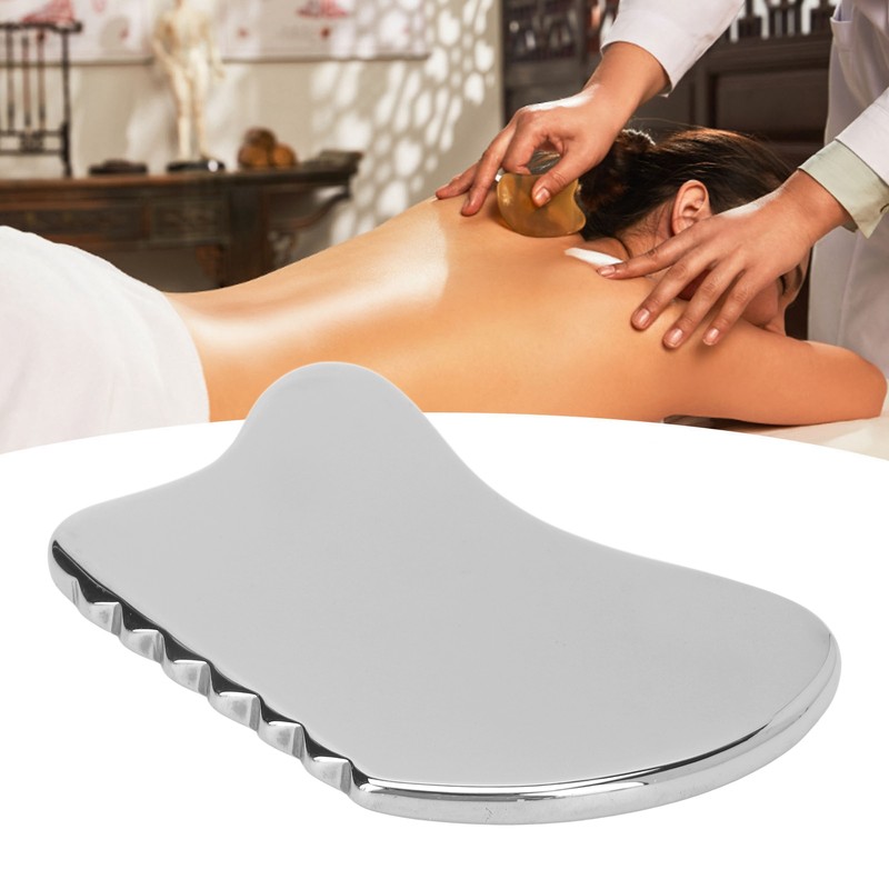 Terahertz Stone Gua Sha Scraping Tool Men Women Portable Facial