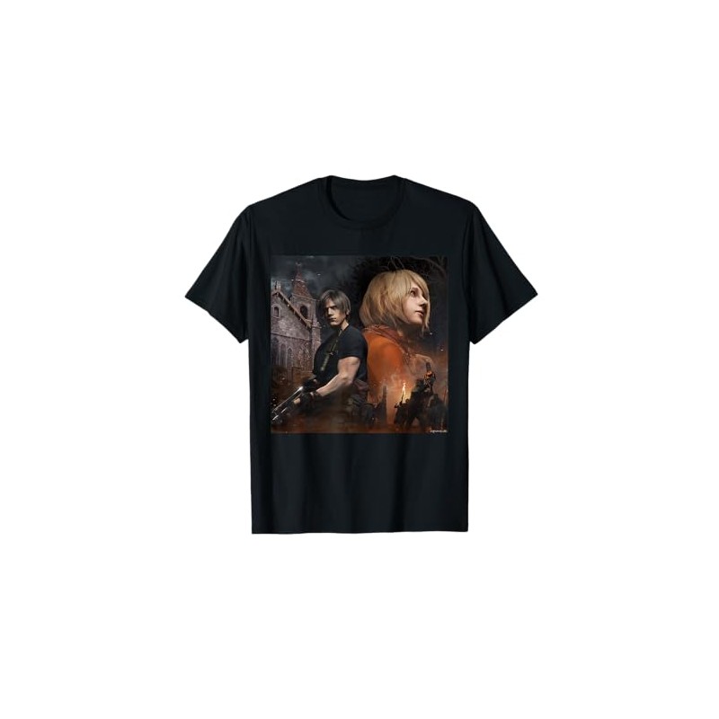 RESIDENT EVIL 4 Leon & Ashley T-Shirt