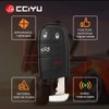 cciyu 1 X Flip Key Fob Uncut Blade (SHELL CASE)