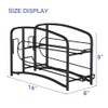 Auledio Stackable Beverage Can Dispenser Rack, Storage Organizer Holder for