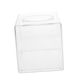 Gatuida Acrylic Tissue Storage Box Elegant Transparent Napkin Case for Home Office and Practical Design Suitable for Car Restaurant Hotel Use