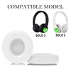 Replacement Earpads Compatible with Beats Solo3/Beats Solo2, KZIOACSH Soft On-Ear