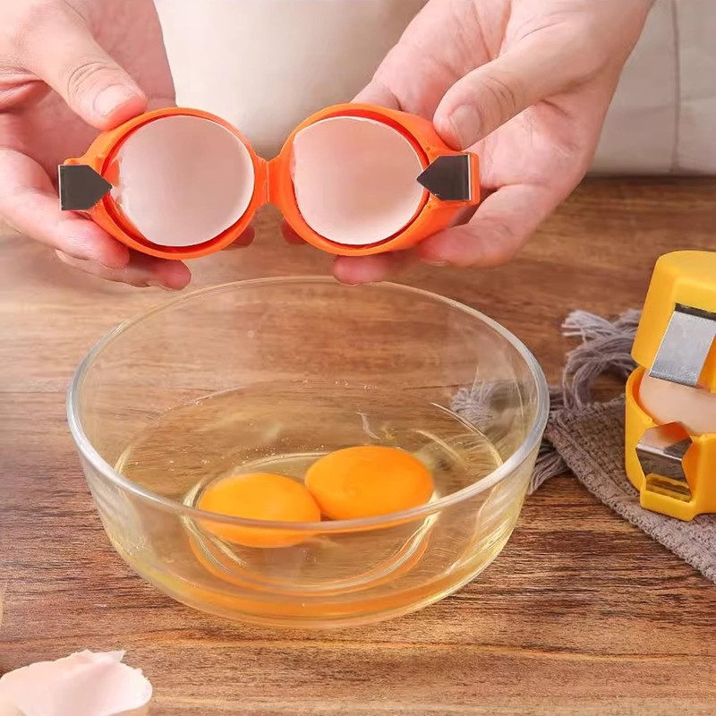 5pcs Egg Shell Opener and Cracker Tool, Stainless Steel Egg