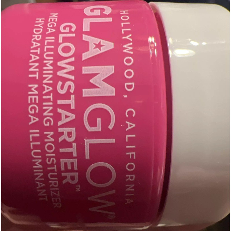 GlamGlow GLOWSTARTER Mega Illuminating Moisturize 1 Nude Glow 1oz Pink