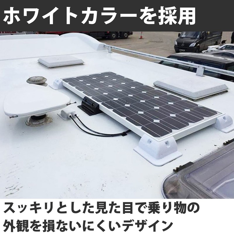 HAMILO Solar Cable Box Dome Flat Roof Camper Boat