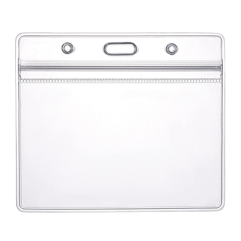 WEBBOMB ID Card Holder Zip Card Holder Flexible Horizontal Waterproof