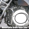 X AUTOHAUX Motorcycle Hydraulic Brake Line Oil Hose Pipe 100cm