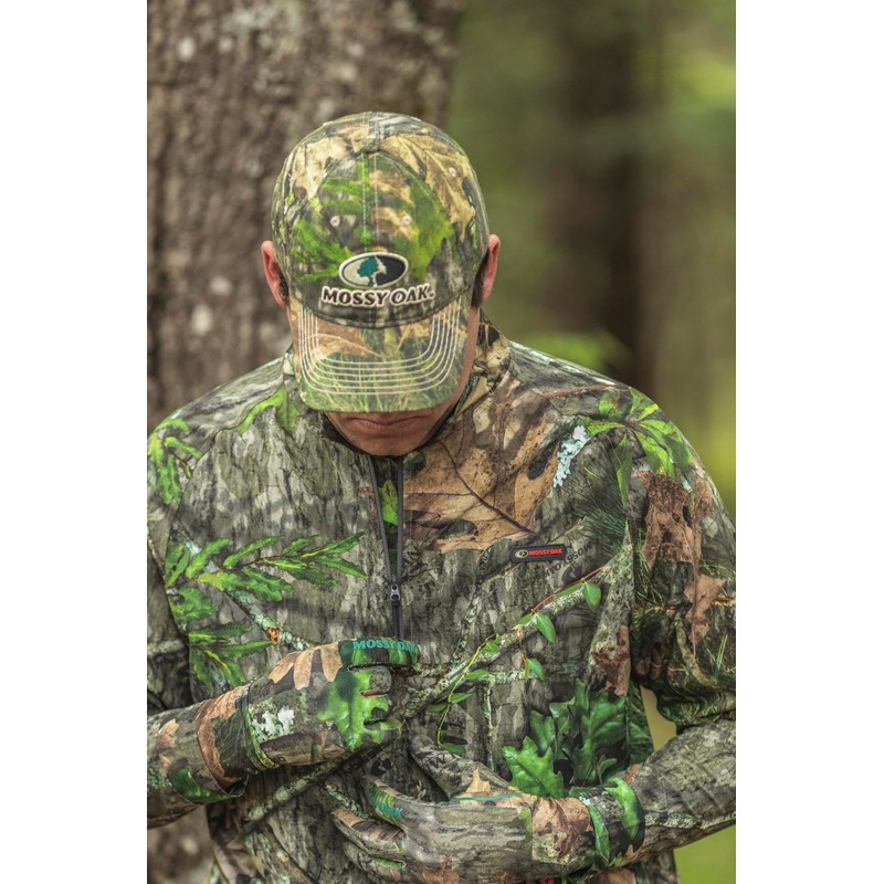 Mossy Oak Lightweight Camo Hunting Gloves